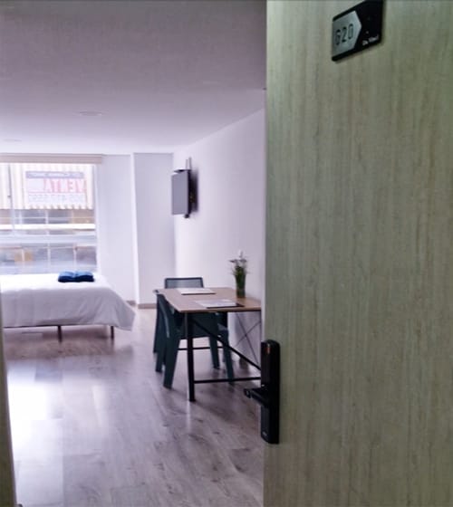 Apartaestudio en venta en La Veracruz, Bogotá, 22 m² · foto 8 de 14