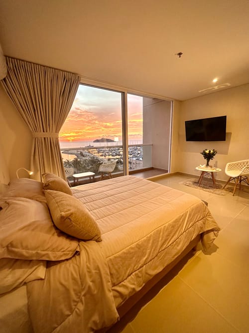 Apartamento de 1 alcoba en arriendo en Bellavista, Santa Marta, 37 m² · foto 3 de 6