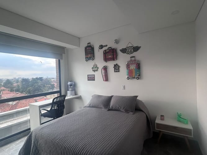Apartamento de 1 alcoba en venta en Sagrado Corazon, Bogotá, 23 m² · foto 3 de 16