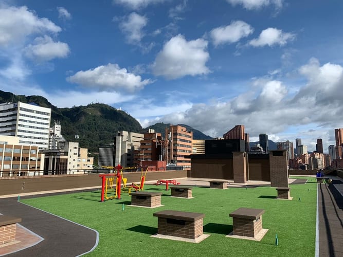 Apartamento de 1 alcoba en venta en Sagrado Corazon, Bogotá, 31 m² · foto 5 de 17