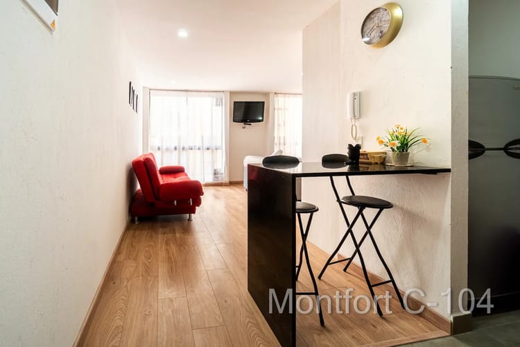 Apartamento de 1 alcoba en arriendo en La Candelaria, Bogotá, 34 m² · foto 7 de 13