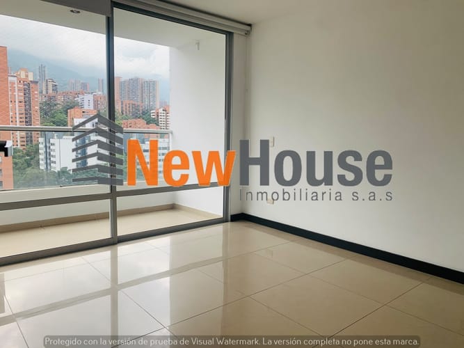 Apartaestudio en arriendo en Milla De Oro, Medellín, 63 m² · foto 5 de 10