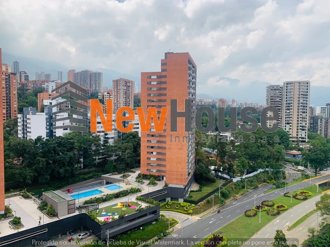 Apartaestudio en arriendo en Milla De Oro, Medellín, 63 m² · foto 10 de 10