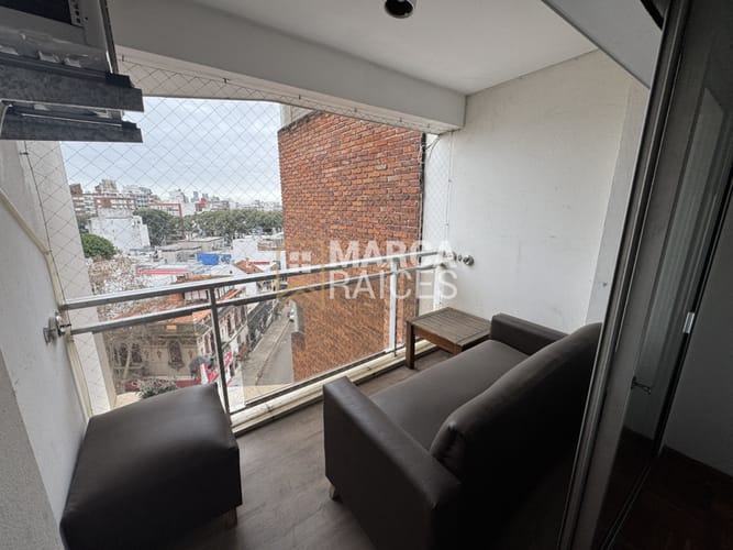 Alquiler Monoambiente Totalmente Amoblado Pocitos Montevideo · Foto 2