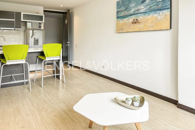 Apartamento de 1 alcoba en venta en Santa Paula, Bogotá, 43 m² · foto 2 de 7