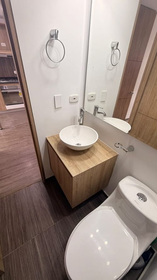 Apartamento de 1 alcoba en arriendo en Lagos De Cordoba, Bogotá, 33 m² · foto 14 de 24