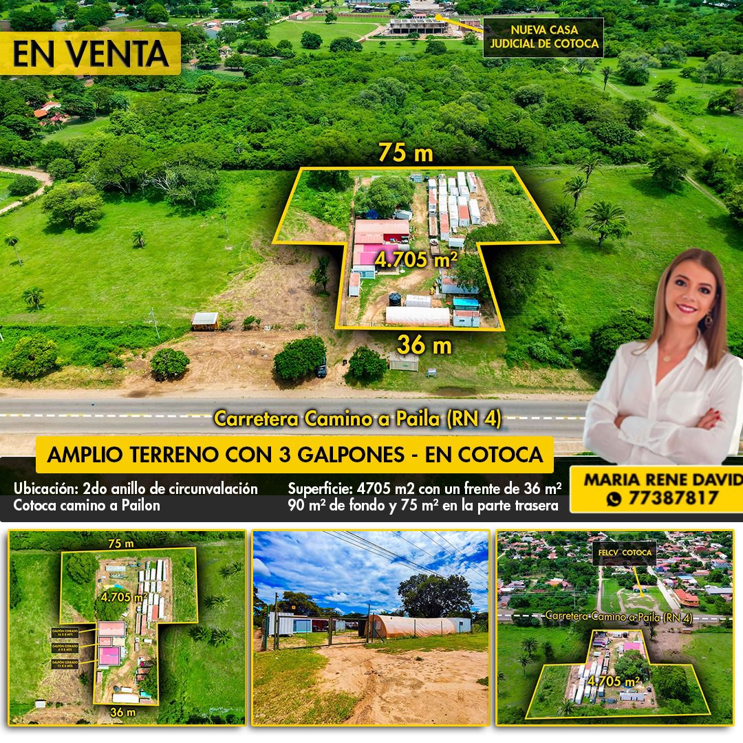 ¡terreno En Venta En Cotoca!