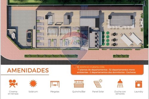 Vendo departamento monoambiente CorAr F2 . Ref #DAD250