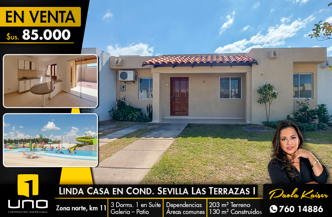 Casa En Venta, Condominio Sevilla Las Terrazas 1. Ref. #BF6A6B -  