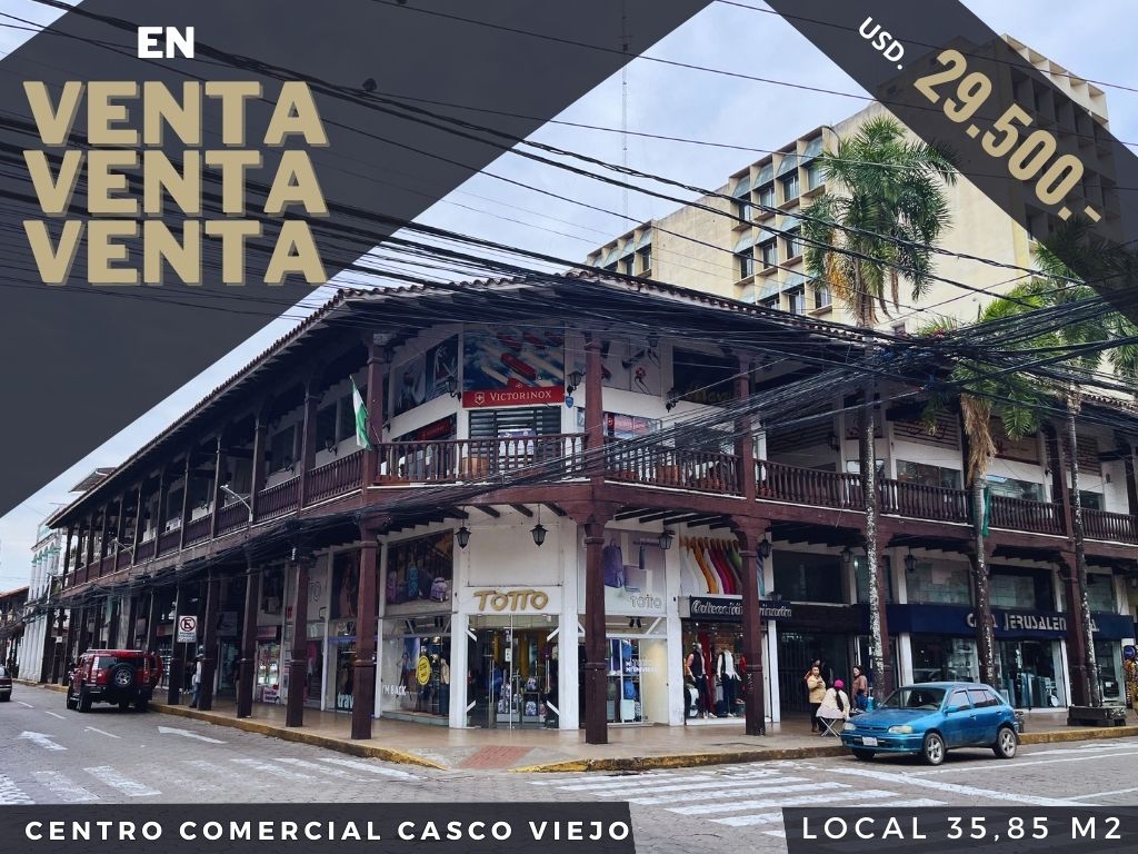 Local En Venta - Casco Viejo A Metros De La Plaza 24