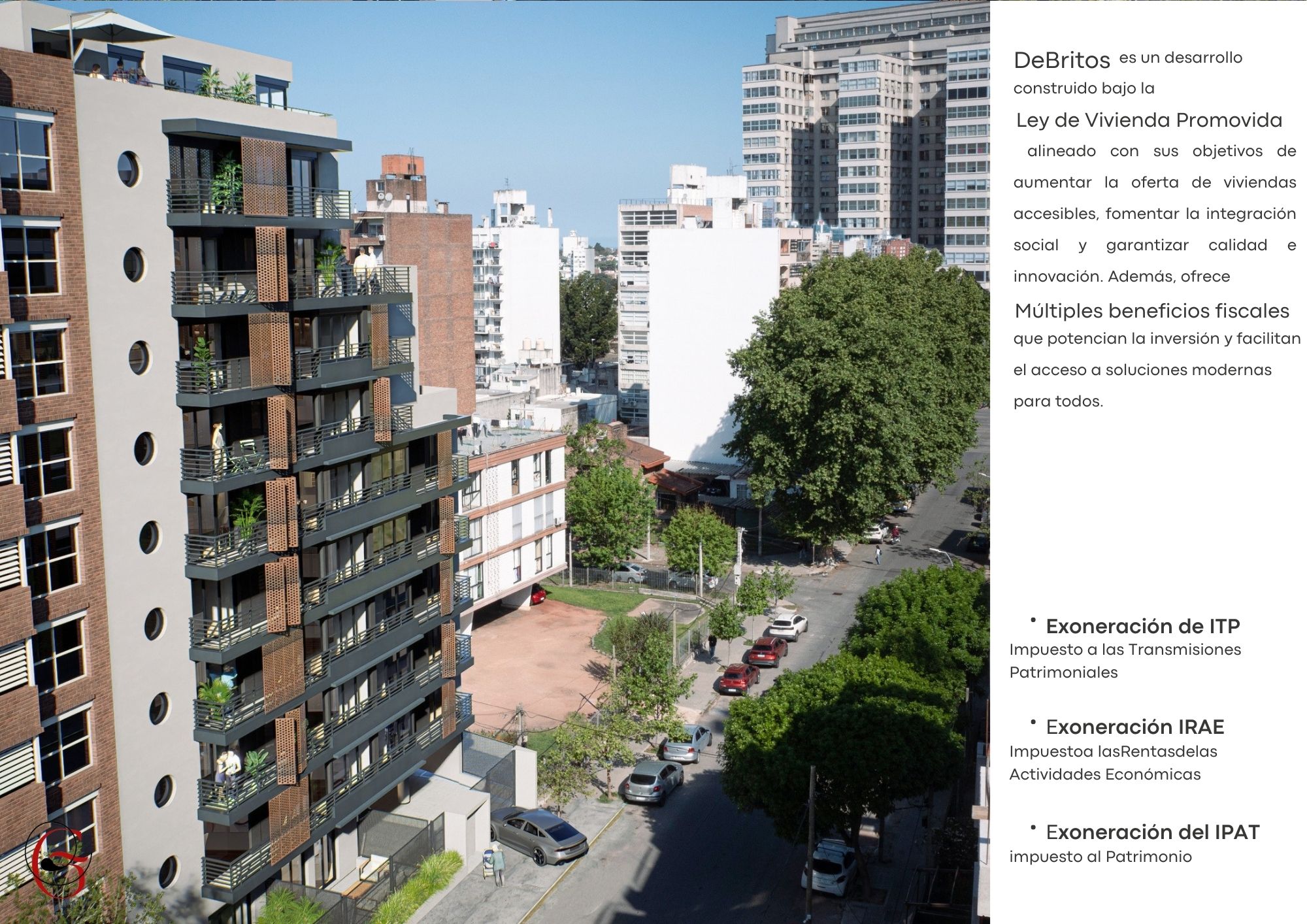 Apartamentos en Venta - Monoambientes 1 Dormitorios y 2 Dormitorios - La Blanqueada - Widok 3