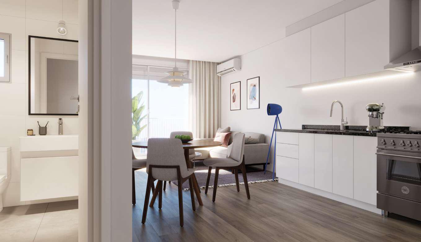 Apartamento 1 Dormitorio + Balcón | Cordón | Estrena Marzo 2026 | Miraf Arenal - Więcej