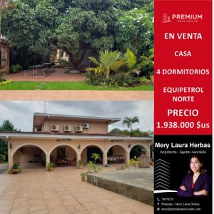 Casa En Venta Zona: Equipetrol - Atención Inversionistas