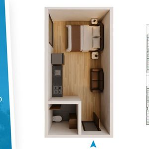 Monoambiente En Pre Venta Edificio Blue Garden