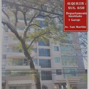 Departamento Amoblado En Alquiler