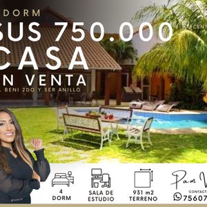 Casa En Venta De 4 Dormitorios En Zona Norte