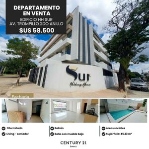 Departamento De 1 Dormitorio En Venta En Condominio Hh Sur