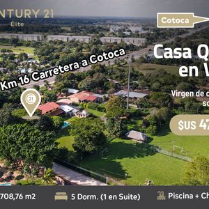 Casa Quinta En Cotoca