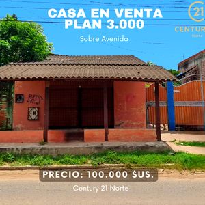 Casa En Venta Sobre Avenida - Zona Plan 3000