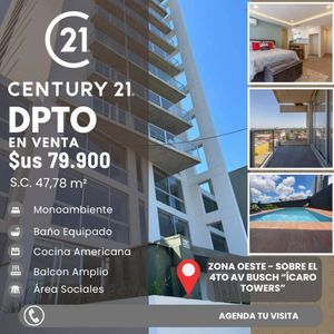 Ultimo Monoambiente En Venta En Icaro Towers