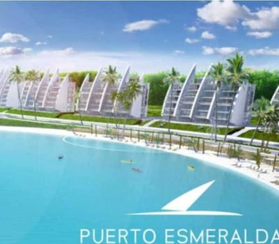 Hermoso Terreno En Venta Laguna Tipo Playa Condominio Puerto Esmeralda