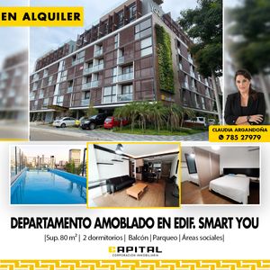 Alquilo Lindo Dpto  En Equipetrol Amoblado