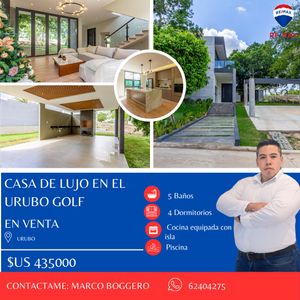 Casa De Lujo Urubo Golf