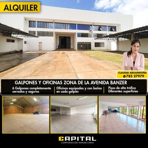 Alquilo Hermosos Galpones Y Oficinas Zonz Norte