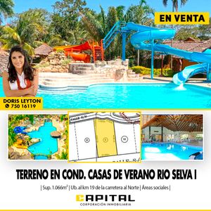 Vendo Terreno En Hotel Rio Selva !!oferta!!!