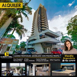 Lujoso Penthouse Con Piscina 