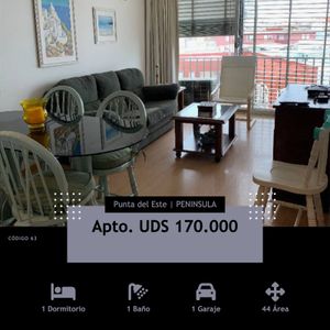 Venta, Apartamento, 1 Dormitorio, Punta Del Este