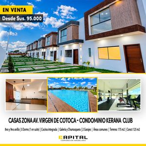  ¡casas En Venta En Condominio Kerana Club! 