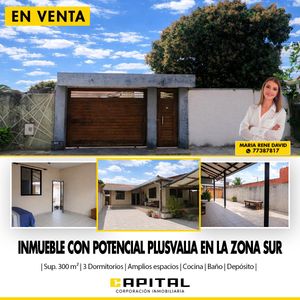 Atencion Inversionistas / Inmueble Con Alta Plusvalia En La Zona Sur