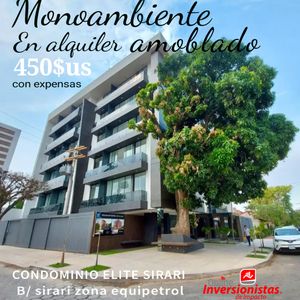 Monoambiente Finamente  Amoblado En Alquiler 