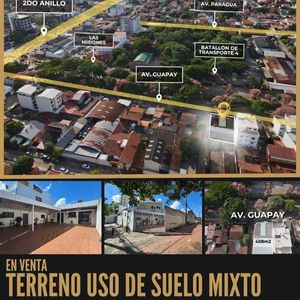 Terreno Uso De Suelo Mixto Sobre Av 2do Anillo