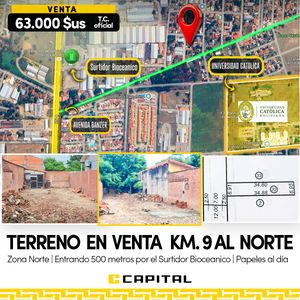 Terreno De Ocasion En Venta En Zona Norte
