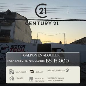 Galpon En 4to. Anillo Norte