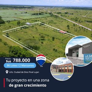 Terreno En Venta , Urbanizaciòn Ciudad De Dios  Zona Este