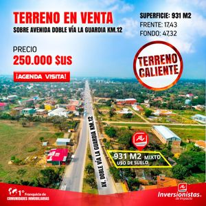 Amplio Terreno En Venta