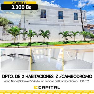 Departamento Amplio En Alquiler Zona Cambodromo