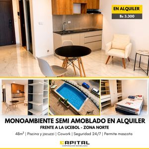 Monoambiente Amoblado En Alquiler En Condominio Nature