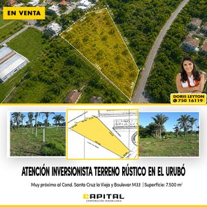 Terreno En Venta En El Urubo - Para Inversionistas