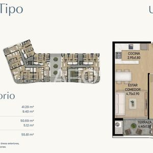 1 Dormitorio En Parque Carrasco Con Vista Al Mar.
