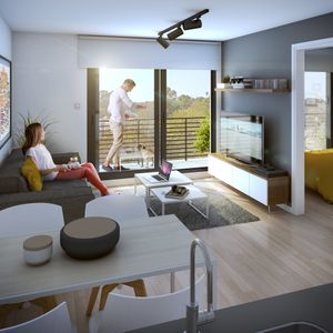 Venta Apartamento De 1 Dormitorio En Kiu Tower Rodó, Cordón