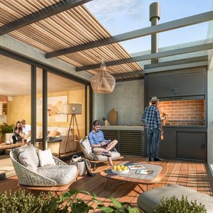 Venta De Apartamento De 2 Dormitorios En Edificio Krista, Punta Carretas