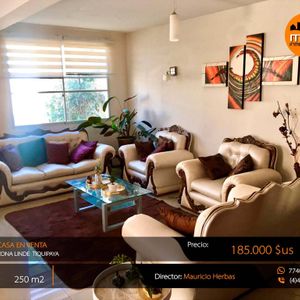 Confortable Chalet En Venta 3 Plantas Cerca Av. Ecologica Linde