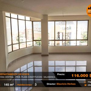 Estrene Confortable Departamento Próximo Plaza Constitución.