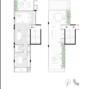 Venta Departamento En Pozo De 1 Dorm, Gran Terraza