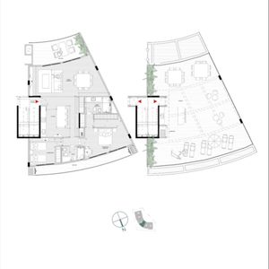 Venta Departamento En Pozo 2 Dorm, Gran Terraza