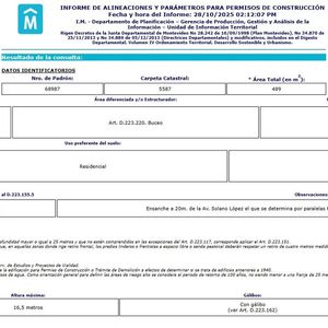 Venta Terreno Buceo.